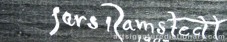 Signature by Lars RAMSTEDT