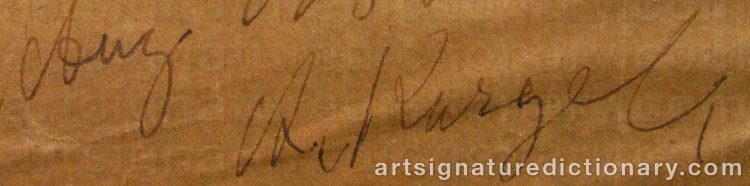 Signature by Axel KARGEL