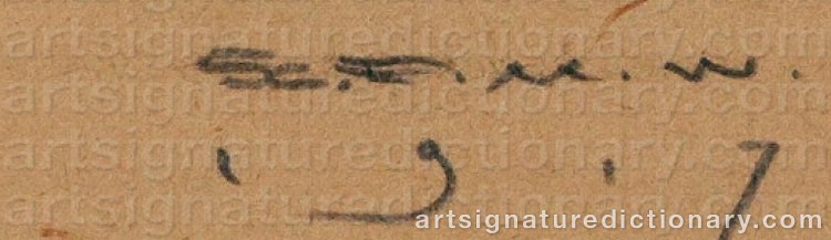 Authentic signature by Earl Marshawn WASHINGTON on artwork