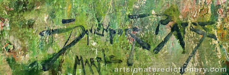 Authentic signature by Frederick Davenport BATES on Painting/Watercolour artwork