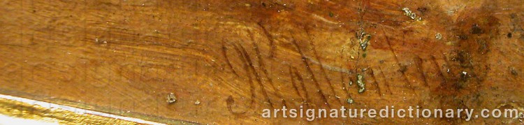 Signature by Alfred POLLENTINE