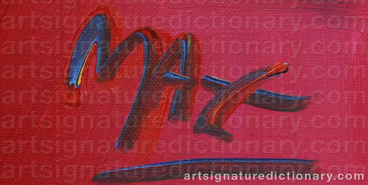 Signature by Peter MAX