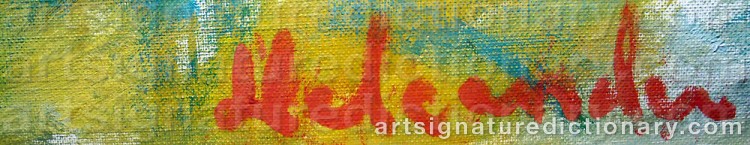 Signature by Ruben HELEANDER