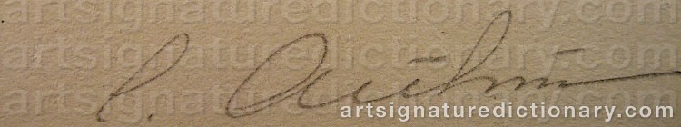 Signature by Caleb ALTHIN