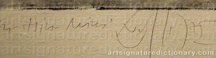 Signature by Jorge KRALLIS