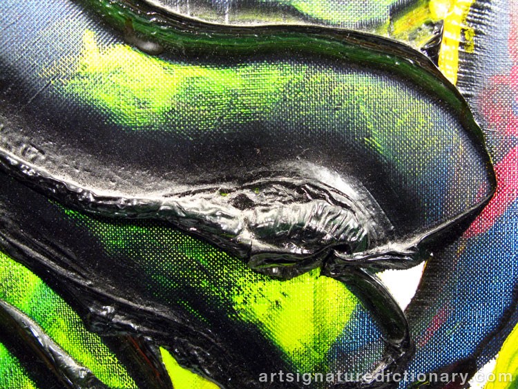 Close-up details showing Bengt LINDSTRÖM signature forgery characteristics