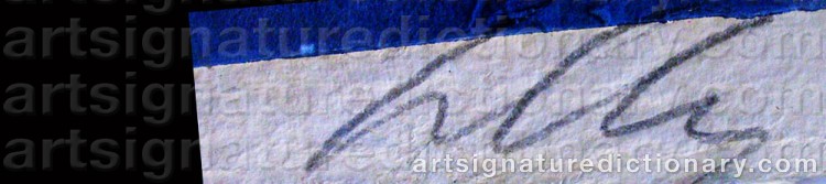 Signature by Sandro CHIA