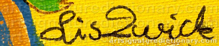 Signature by Lis ZWICK