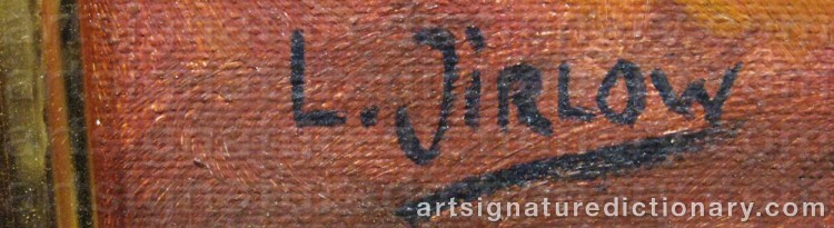 Forged signature of Lennart JIRLOW