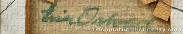 Signature by Erik ORTVAD