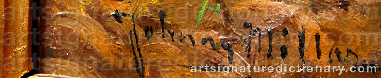 Signature by Johnny MILLAR