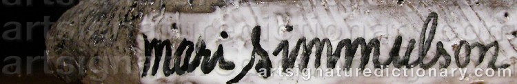 Signature by Mari SIMMULSON