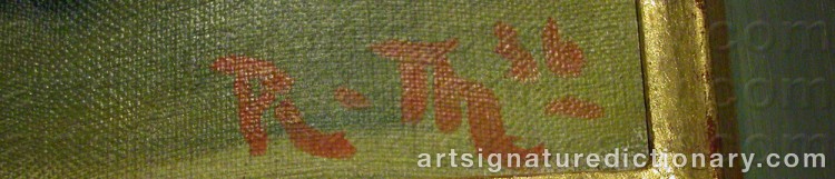 Signature by Rudolph THYGESEN