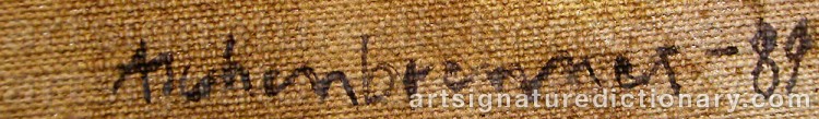 Signature by Lennart ASCHENBRENNER