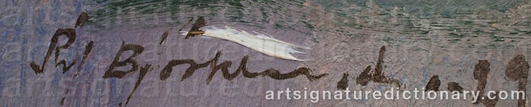 Signature by Richard BJÖRKLUND