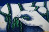 Close-up details showing Axel OLSON signature forgery characteristics
