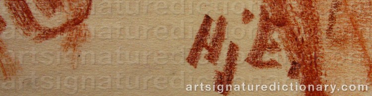 Signature by Hjalmar ELDH