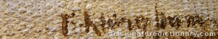 Signature by Fanny Maria KLINGBOM
