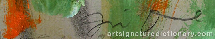 Signature by Jim DINE