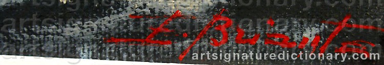 Signature by Ezelino BRIANTE