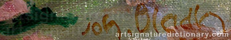 Signature by Johan BLADH