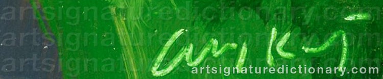Signature by Alex KATZ