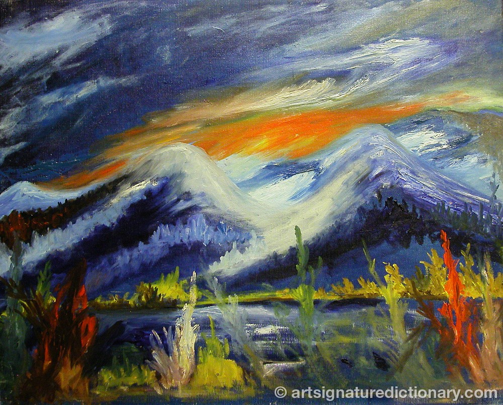 Close-up details showing Gideon BÖRJE signature forgery characteristics