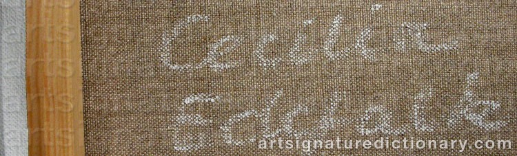 Signature by Cecilia EDEFALK
