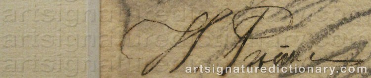 Signature by Ilya Efimovich REPIN