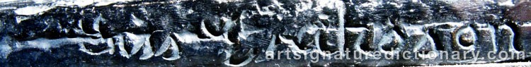 Signature by Liss ERIKSSON