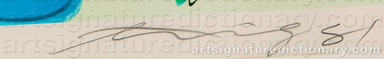Signature by Walasse TING