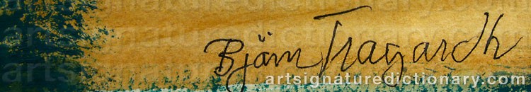 Signature by Björn TRÄGÅRDH