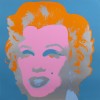 Close-up details showing Andy WARHOL signature forgery characteristics