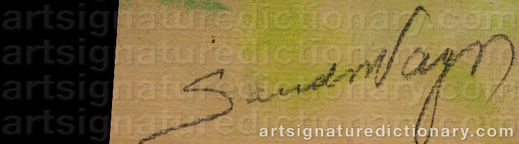 Signature by Sandor VAGO