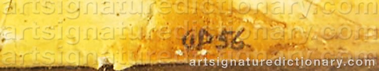 Authentic signature by Gio POMODORO on  artwork