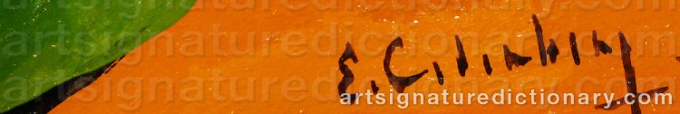 Signature by Eric CEDERBERG