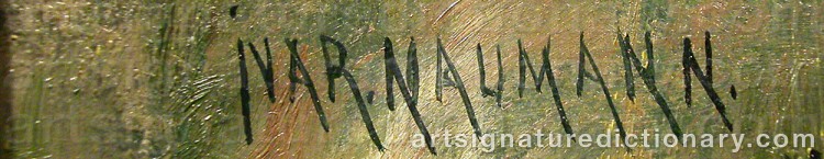 Signature by Ivar NAUMANN