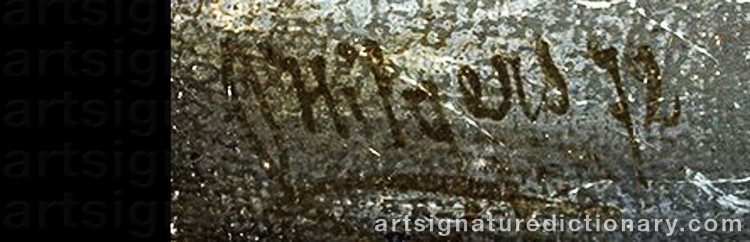 Signature by Carl HILGERS