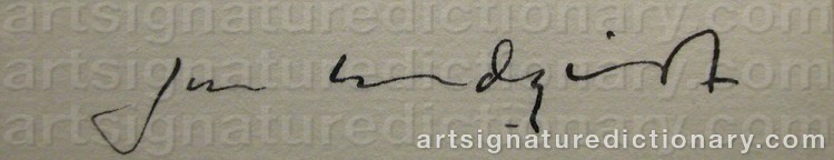 Signature by Jan LUNDQVIST