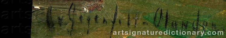 Signature by Cecilia Von GEGERFELT-OLANDER