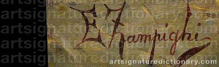 Signature by Eugenio ZAMPIGHI