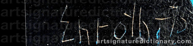 Signature by Erik ENROTH
