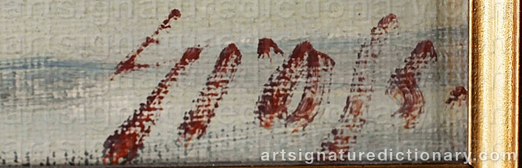 Signature by Einar GROSS
