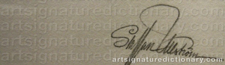 Signature by Staffan ULLSTRÖM