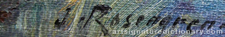 Signature by Jean ROSENGREN