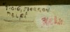 Close-up details showing Hugo ZUHR signature forgery characteristics