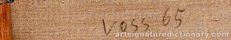 Signature by Jan VOSS