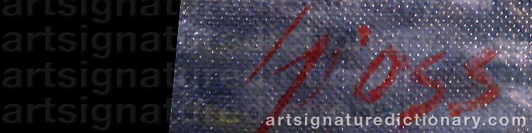 Signature by Einar GROSS