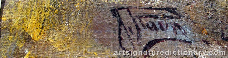 Signature by Johannes RAVN