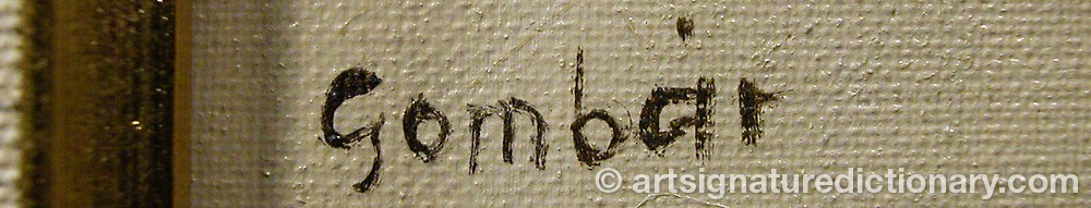 Signature by András GOMBÁR